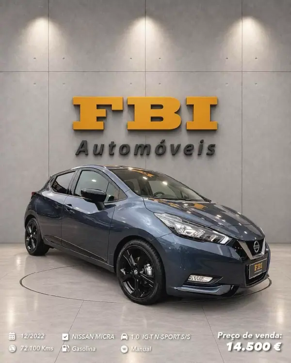 Nissan Micra 1.0 IG-T N-SPORT S/S 2020 Gasolina