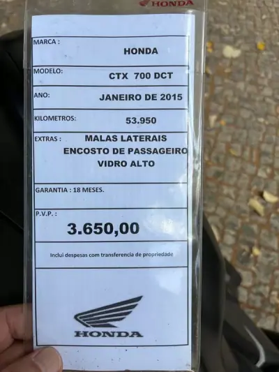 Honda CTX 1300 2015 - 3650 EUR, 53950 km - AUTO.MOTO.pt - 53950km - foto 16 de 16