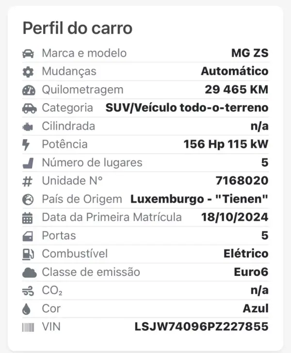 MG ZS 2024 - 25990 EUR, 29500 km - AUTO.MOTO.pt - 29500km - foto 17 de 17