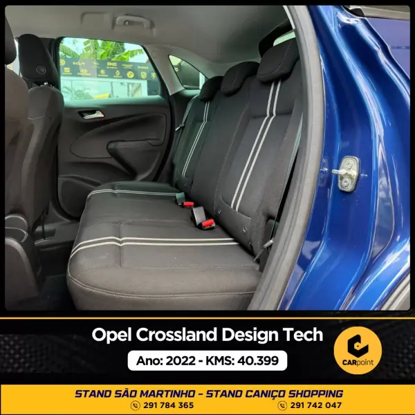 Opel Crossland 2022 - 16900 EUR, 40500 km - AUTO.MOTO.pt - 40500km - foto 8 de 10