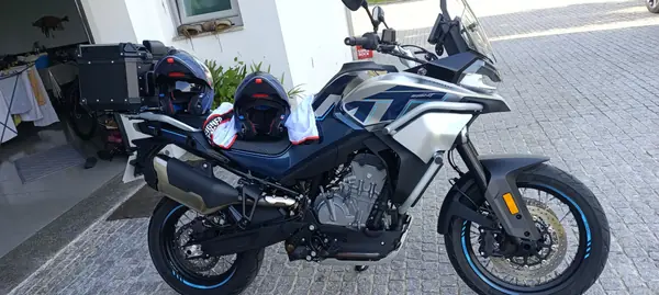 CFMOTO 800MT Sport 2025 Petrol — 1 600 km · Braga CFMOTO 800MT Sport 2025 Petrol