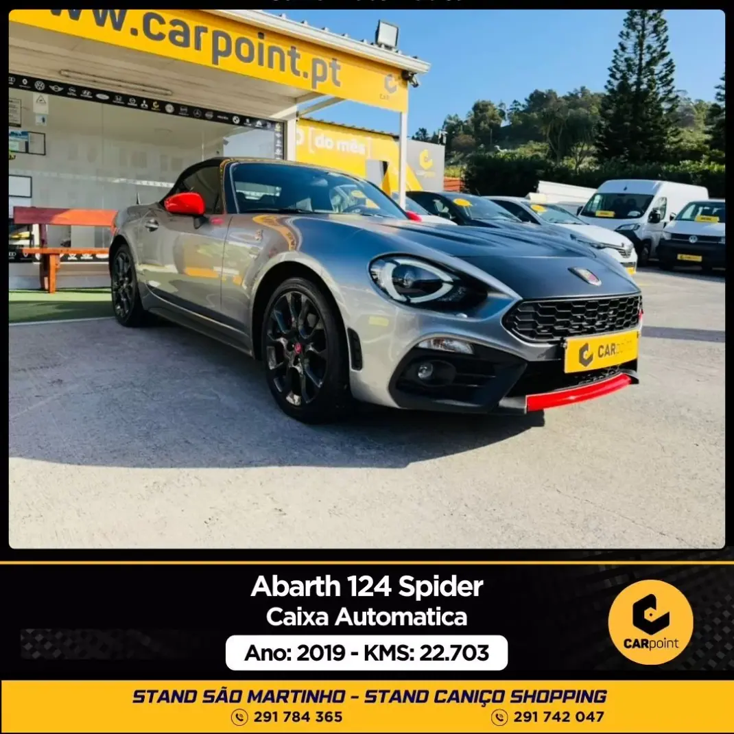 Fiat 124 Spider 2019 - 44900 EUR, 22703 km - AUTO.MOTO.pt - 22703km - foto 3 de 25
