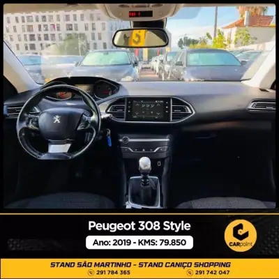 Peugeot 308 2019 - 16900 EUR, 79800 km - AUTO.MOTO.pt - 79800km - foto 5 de 10