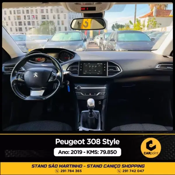 Peugeot 308 2019 - 16900 EUR, 79800 km - AUTO.MOTO.pt - 79800km - foto 5 de 10