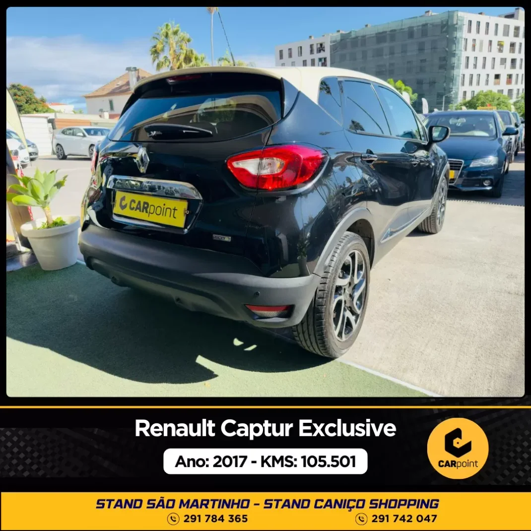 Renault Captur 2017 - 16900 EUR, 105550 km - AUTO.MOTO.pt - 105550km - foto 4 de 10