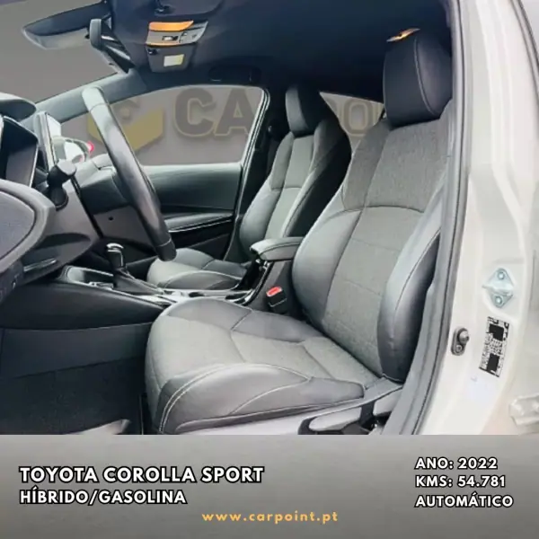 Toyota Corolla 2022 - 27900 EUR, 54781 km - AUTO.MOTO.pt - 54781km - foto 7 de 10