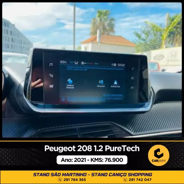 Peugeot 208 2021 - 18900 EUR, 78044 km - AUTO.MOTO.pt - 78044km - foto 9 de 10