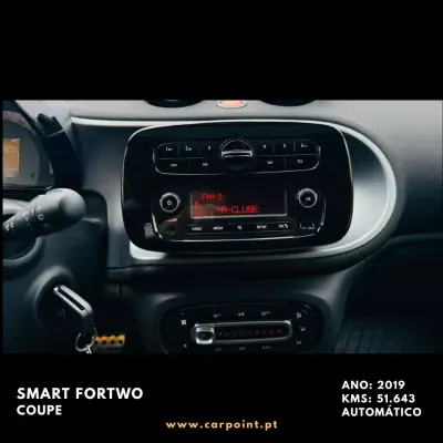 Smart ForTwo Coupé 2019 - 16750 EUR, 51643 km - AUTO.MOTO.pt - 51643km - foto 9 de 10