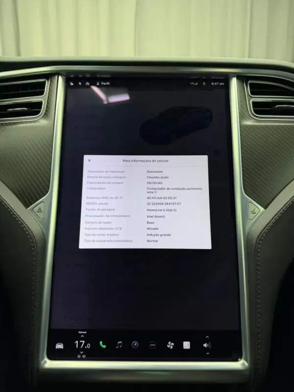 Tesla Model S 2018 - 19500 EUR, 260000 km - AUTO.MOTO.pt - 260000km - foto 15 de 23