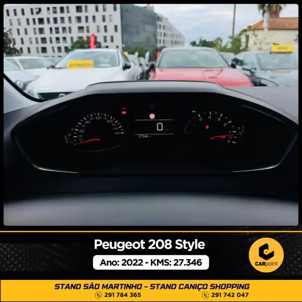Peugeot 208 2022 - 17900 EUR, 27346 km - AUTO.MOTO.pt - 27346km - foto 10 de 10
