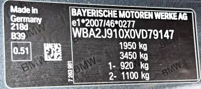 BMW 218 2018 - 26500 EUR, 115000 km - AUTO.MOTO.pt - 115000km - foto 11 de 36