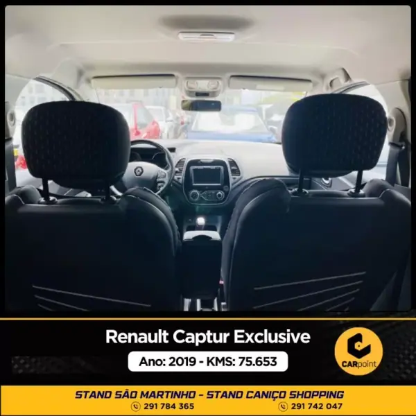 Renault Captur 2019 - 15900 EUR, 75653 km - AUTO.MOTO.pt - 75653km - foto 9 de 10