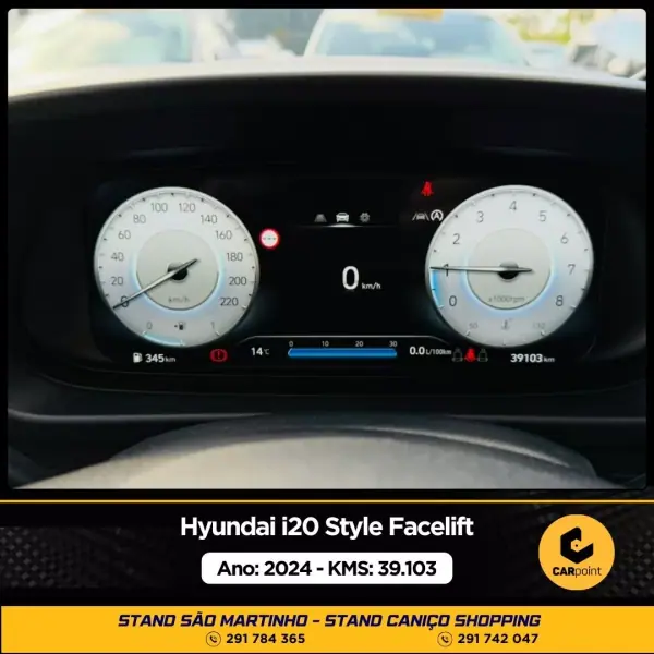 Hyundai i20 2024 - 20900 EUR, 39103 km - AUTO.MOTO.pt - 39103km - foto 10 de 10