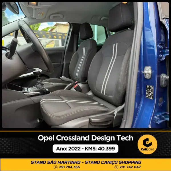 Opel Crossland 2022 - 16900 EUR, 40500 km - AUTO.MOTO.pt - 40500km - foto 7 de 10