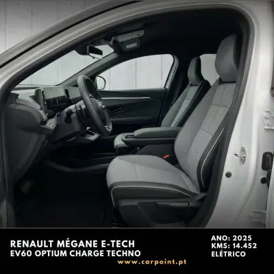 Renault Mégane E-Tech 2025 - 38900 EUR, 14452 km - AUTO.MOTO.pt - 14452km - foto 8 de 10