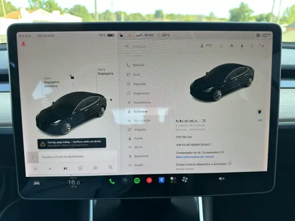 Tesla Model 3 2019 - 19900 EUR, 270000 km - AUTO.MOTO.pt - 270000km - foto 36 de 53