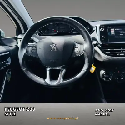 Peugeot 208 2017 - 12900 EUR, 104595 km - AUTO.MOTO.pt - 104595km - foto 6 de 10