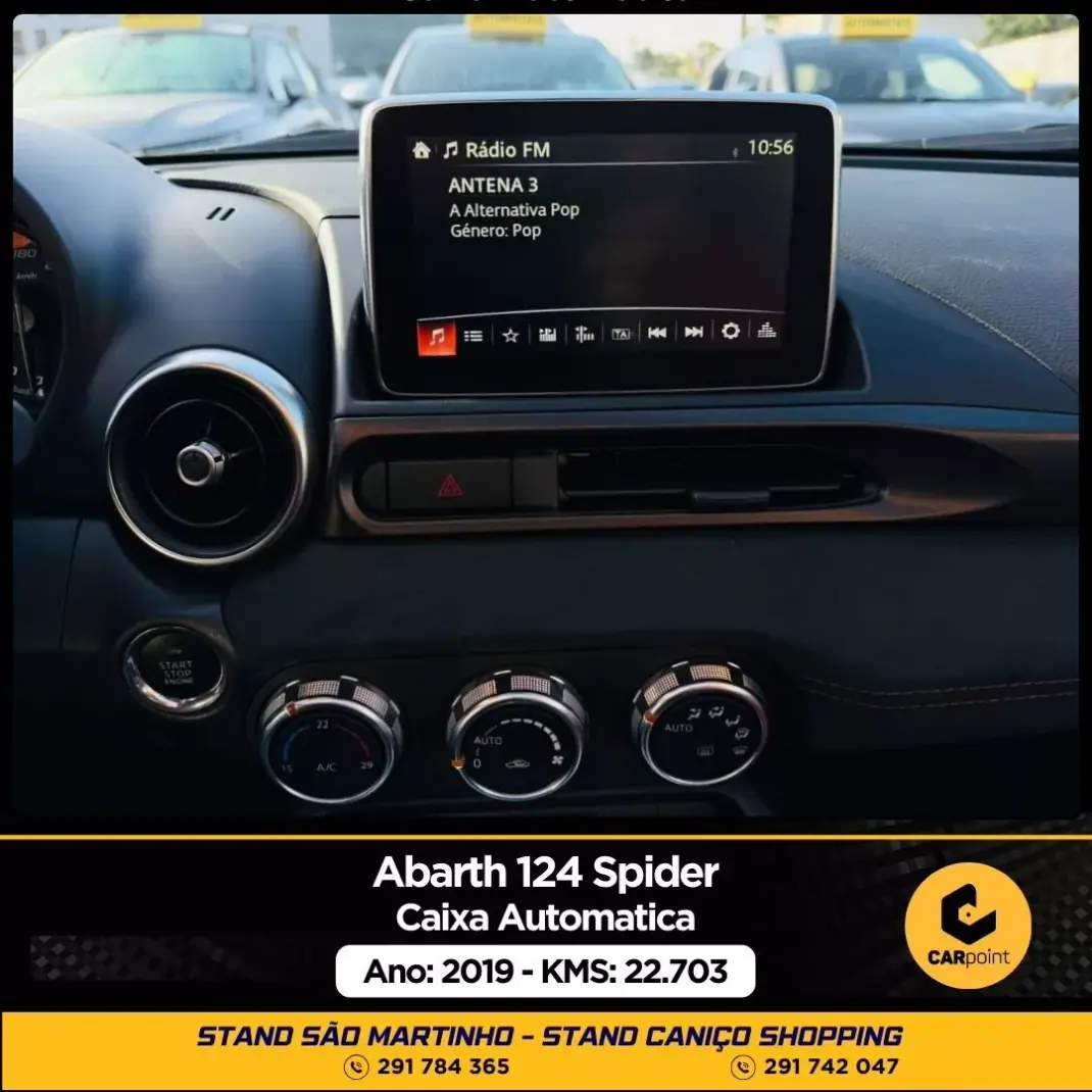 Fiat 124 Spider 2019 - 44900 EUR, 22703 km - AUTO.MOTO.pt - 22703km - foto 12 de 25
