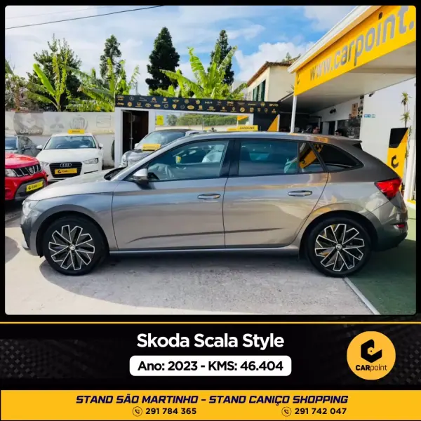 Skoda Scala 2023 - 21900 EUR, 46404 km - AUTO.MOTO.pt - 46404km - foto 3 de 10