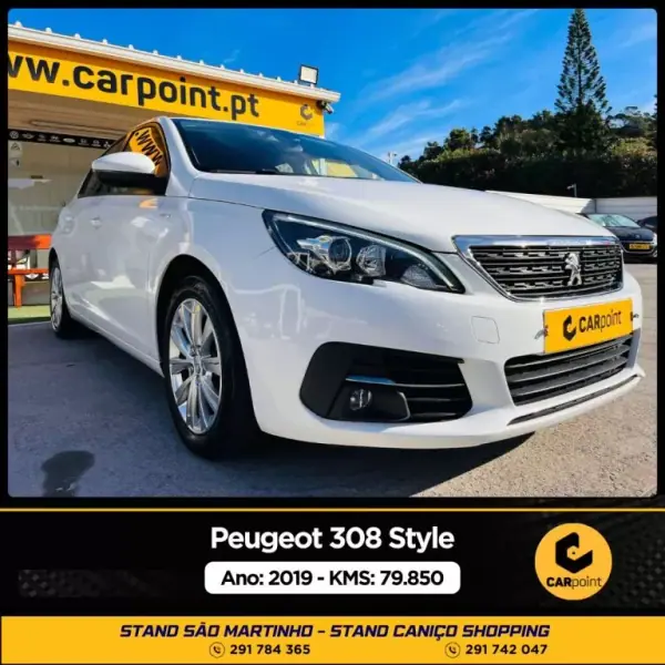 Peugeot 308 2019 - 16900 EUR, 79800 km - AUTO.MOTO.pt - 79800km - foto 3 de 10