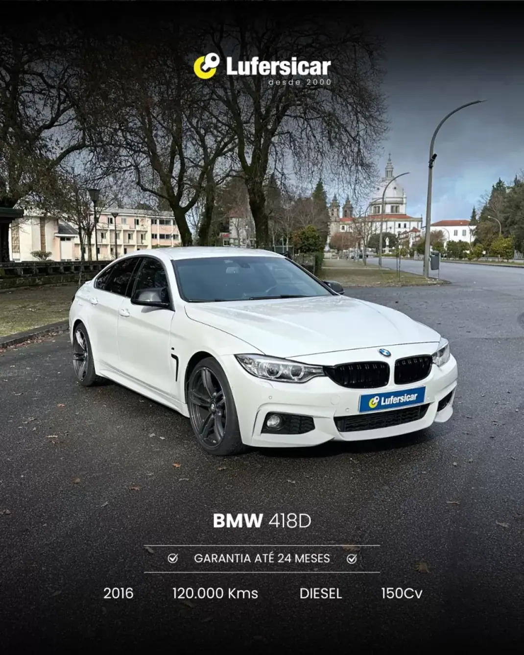 BMW 418 Gran Coupé 2015 - 25750 EUR, 120000 km - AUTO.MOTO.pt - 120000km - foto 1 de 8