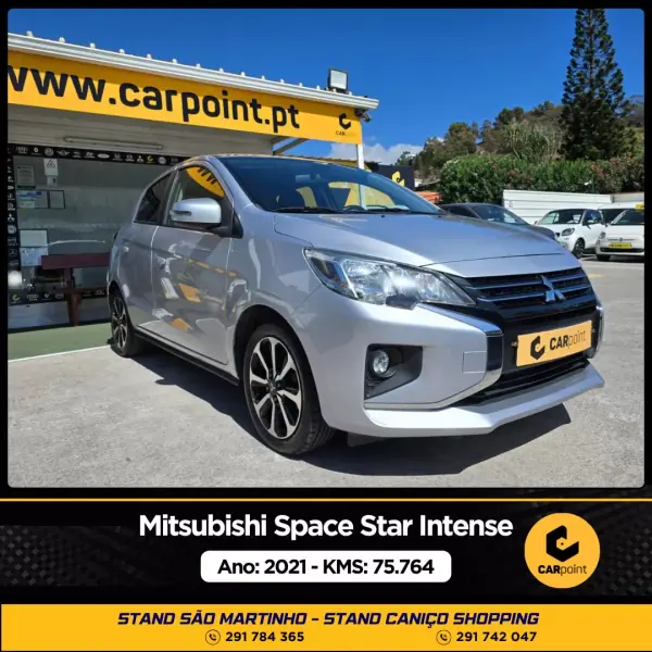 Mitsubishi Space Star 2021 - 12900 EUR, 75764 km - AUTO.MOTO.pt - 75764km - foto 2 de 10