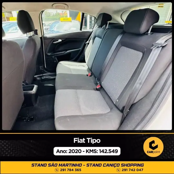 Fiat Tipo 2020 - 11900 EUR, 142600 km - AUTO.MOTO.pt - 142600km - foto 8 de 10