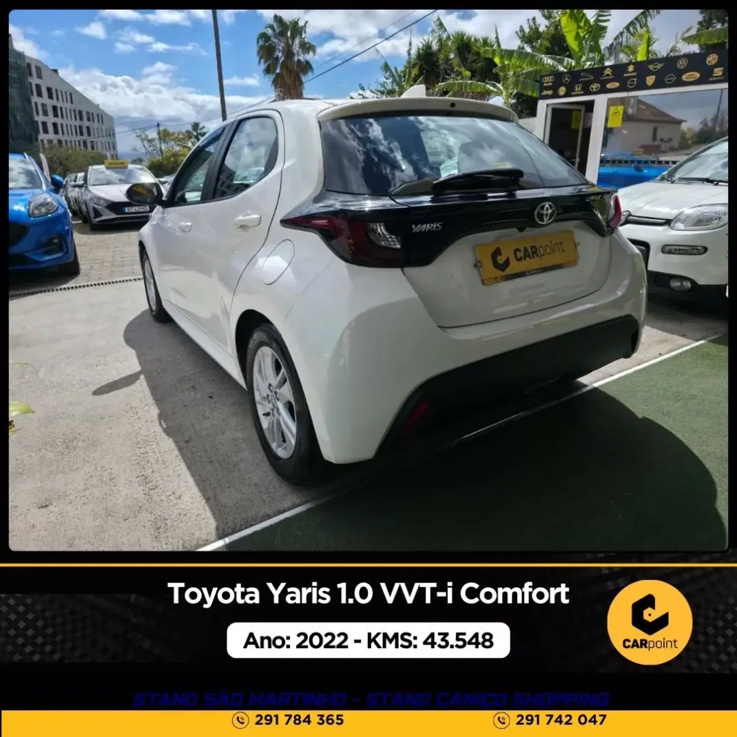 Toyota Yaris 2022 - 17900 EUR, 43548 km - AUTO.MOTO.pt - 43548km - foto 4 de 10