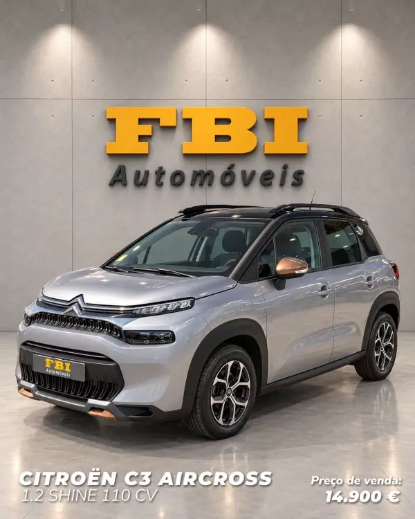 Citroën 11 AIRCROSS 1.2 SHINE 110 CV 2022 Gasolina — 90 900 km Citroën 11 2022
