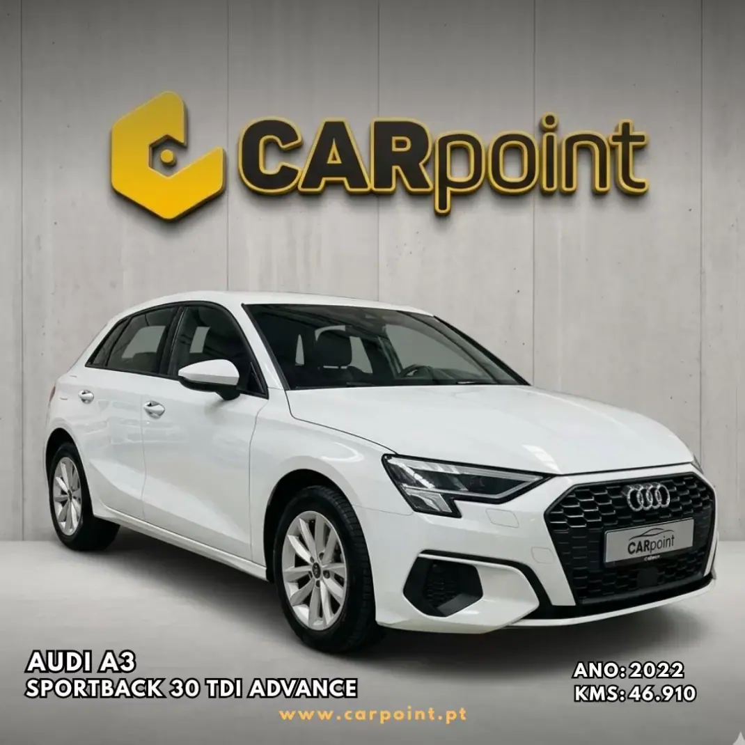 Audi A3 Sportback 2022 - 27750 EUR, 46910 km - AUTO.MOTO.pt - 46910km - foto 2 de 10