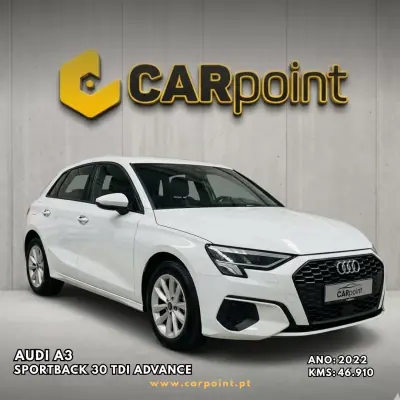 Audi A3 Sportback 2022 - 27750 EUR, 46910 km - AUTO.MOTO.pt - 46910km - foto 2 de 10