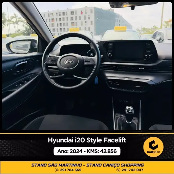 Hyundai i20 2024 - 20900 EUR, 42856 km - AUTO.MOTO.pt - 42856km - foto 6 de 10