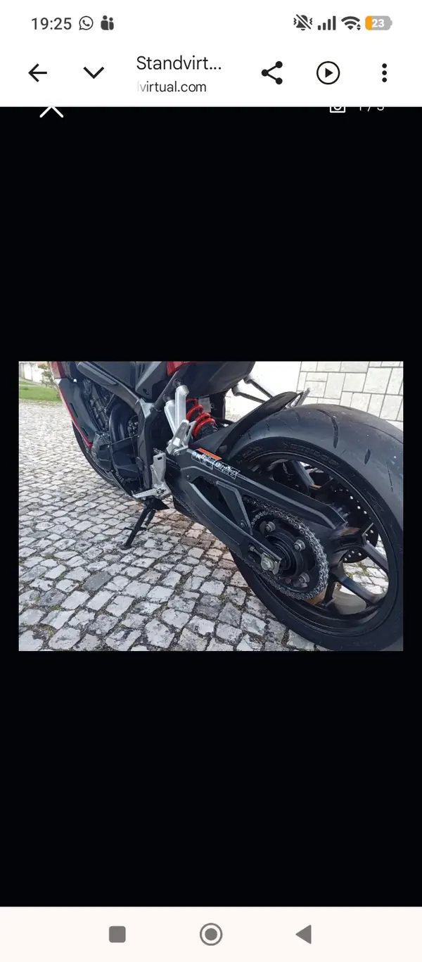 Honda CB650R 2023 - 8000 EUR, 17200 km - AUTO.MOTO.pt - 17200km - foto 5 de 6