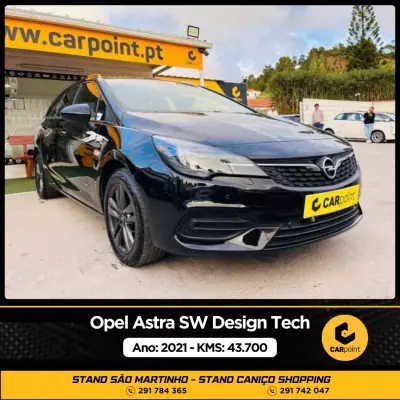 Opel Astra 2021 - 17900 EUR, 43700 km - AUTO.MOTO.pt - 43700km - foto 2 de 10