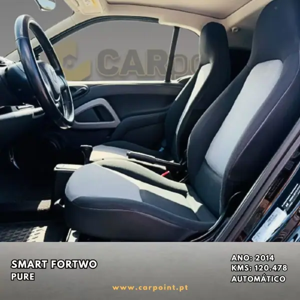 Smart ForTwo Coupé 2014 - 8900 EUR, 120478 km - AUTO.MOTO.pt - 120478km - foto 7 de 10