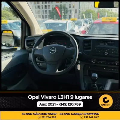 Opel Vivaro 2021 - 31900 EUR, 120800 km - AUTO.MOTO.pt - 120800km - foto 8 de 10