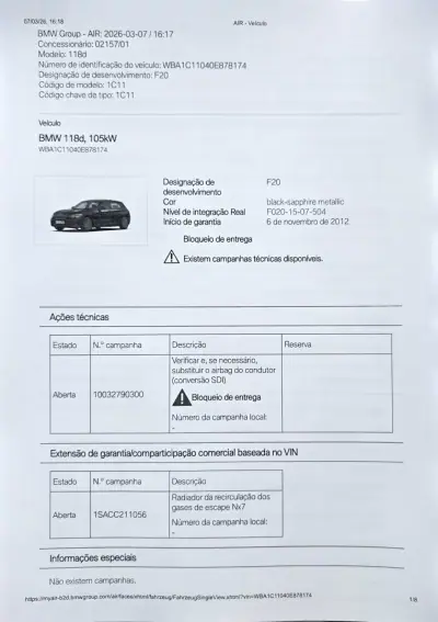 BMW 118 2012 - 15500 EUR, 166110 km - AUTO.MOTO.pt - 166110km - foto 57 de 61