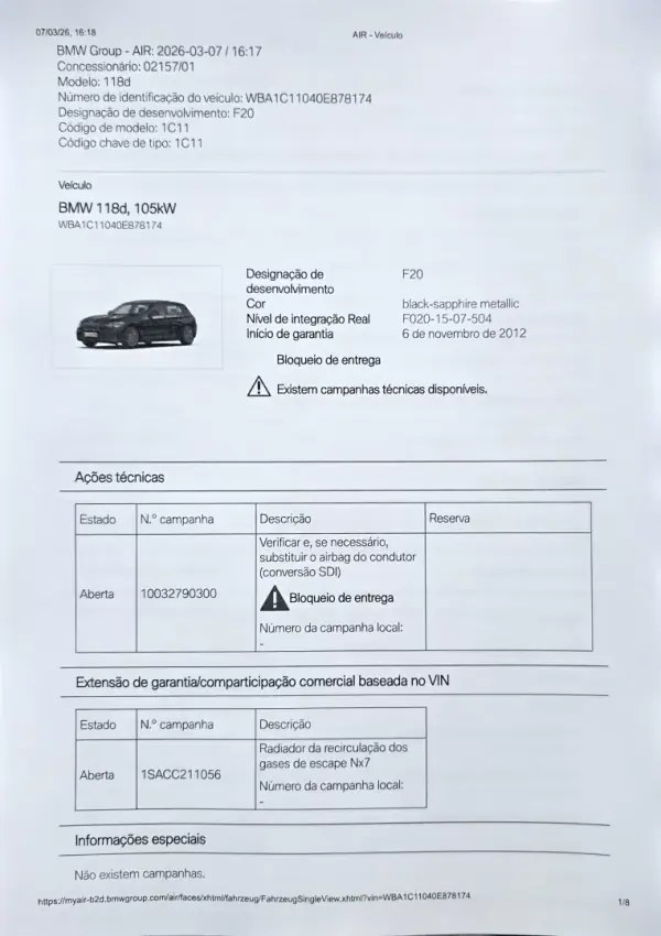 BMW 118 2012 - 15500 EUR, 166110 km - AUTO.MOTO.pt - 166110km - foto 57 de 61