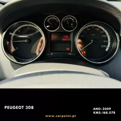 Peugeot 308 2009 - 7900 EUR, 168078 km - AUTO.MOTO.pt - 168078km - foto 10 de 10