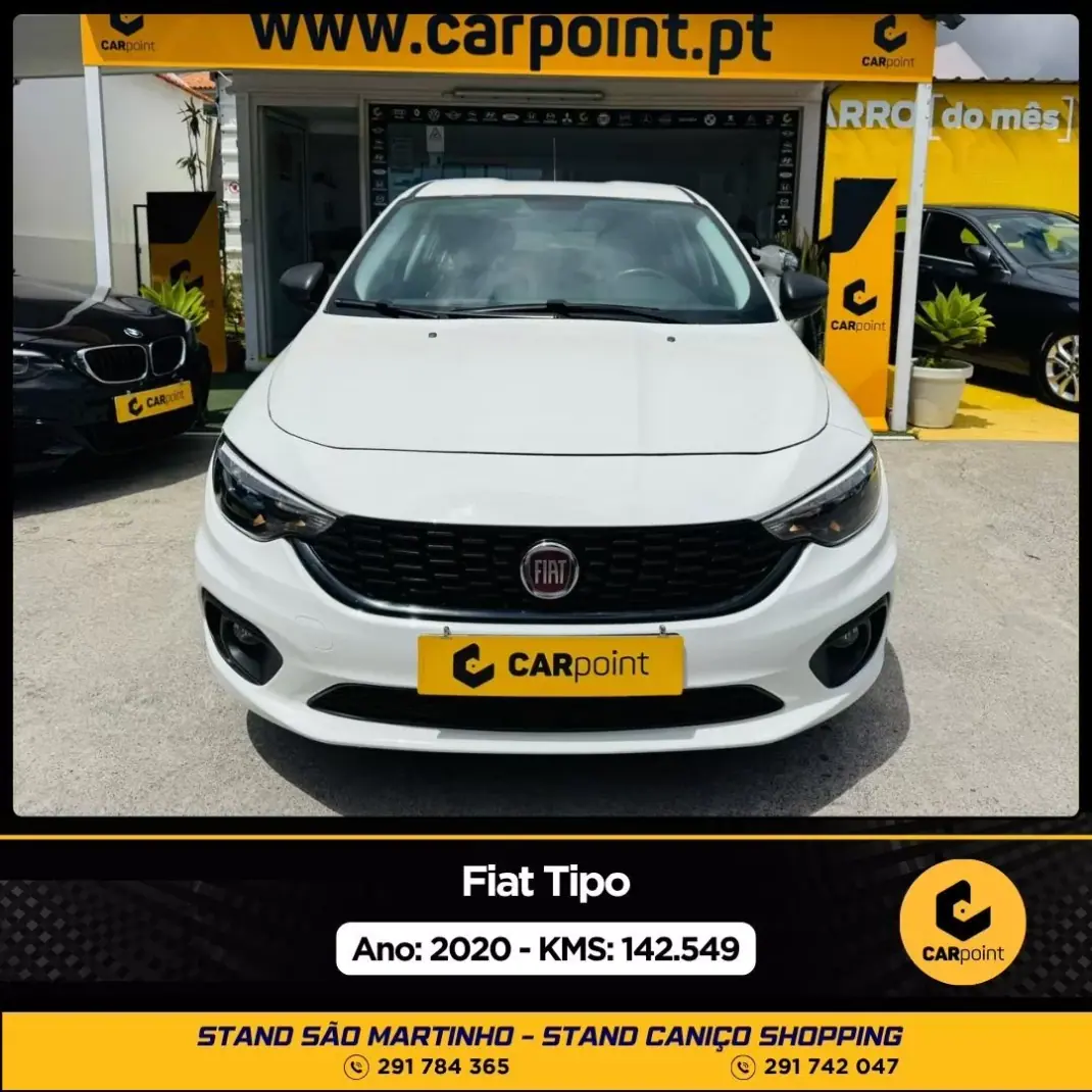 Fiat Tipo 2020 - 11900 EUR, 142600 km - AUTO.MOTO.pt - 142600km - foto 1 de 10
