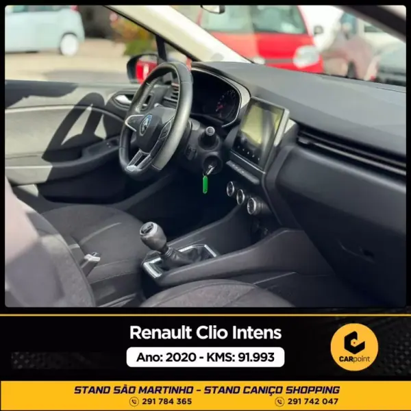 Renault Clio 2020 - 15900 EUR, 92050 km - AUTO.MOTO.pt - 92050km - foto 6 de 10