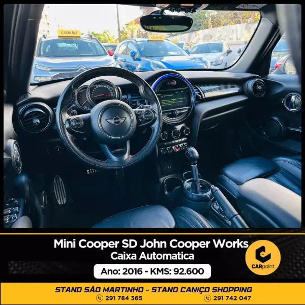 MINI John Cooper Works 2016 - 23900 EUR, 92600 km - AUTO.MOTO.pt - 92600km - foto 6 de 10