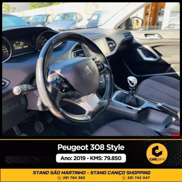 Peugeot 308 2019 - 16900 EUR, 79800 km - AUTO.MOTO.pt - 79800km - foto 8 de 10