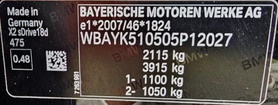 BMW X2 2019 - 28999 EUR, 86000 km - 86000km - foto 10 de 39