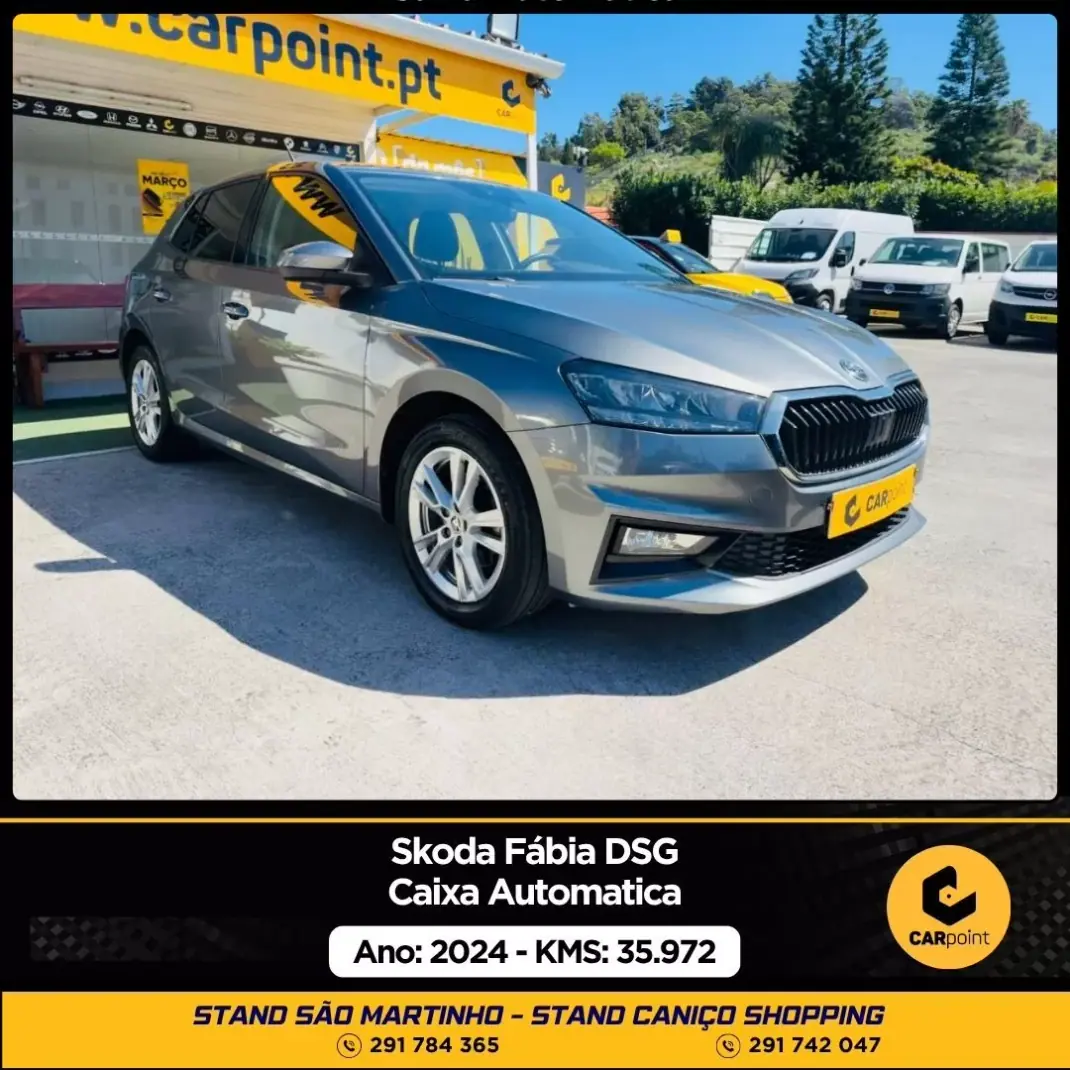 Skoda Fabia 2024 - 22900 EUR, 35972 km - AUTO.MOTO.pt - 35972km - foto 2 de 10