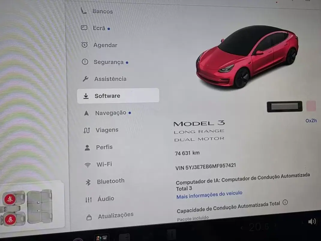 Tesla Model 3 2021 - 27499 EUR, 74631 km - 74631km - foto 33 de 34