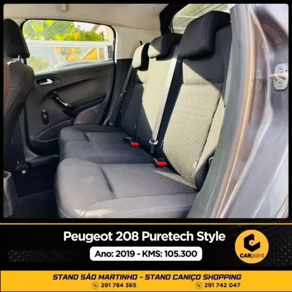 Peugeot 208 2019 - 12900 EUR, 105392 km - AUTO.MOTO.pt - 105392km - foto 10 de 10