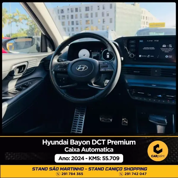 Hyundai Bayon 2024 - 21900 EUR, 55709 km - AUTO.MOTO.pt - 55709km - foto 6 de 10