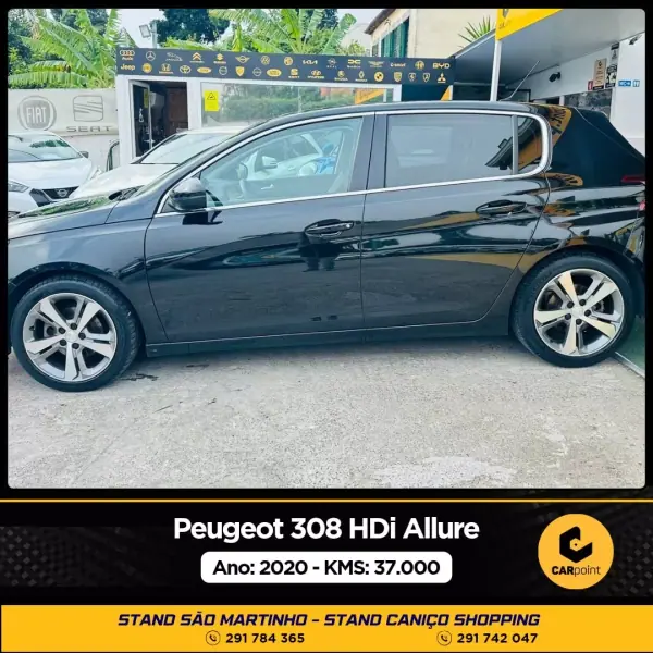 Peugeot 308 2020 - 20900 EUR, 37000 km - AUTO.MOTO.pt - 37000km - foto 3 de 10