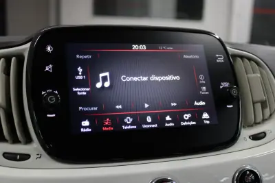 Fiat 500 2023 - 12900 EUR, 32374 km - AUTO.MOTO.pt - 32374km - foto 19 de 23